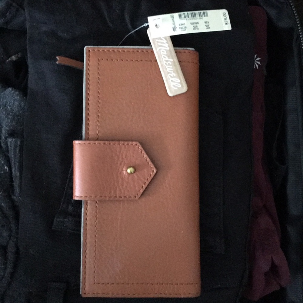 Madewell Post Wallet/Clutch- NEW WITH TAGS